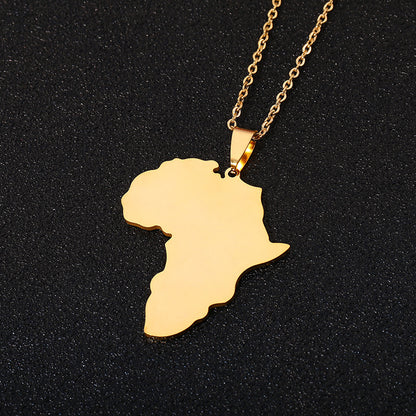 Map Necklace