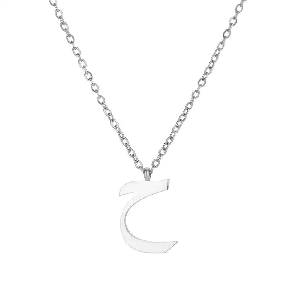 Necklace with Arabic letters 